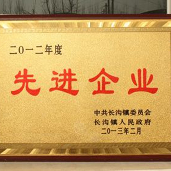 2012年度榮譽證書